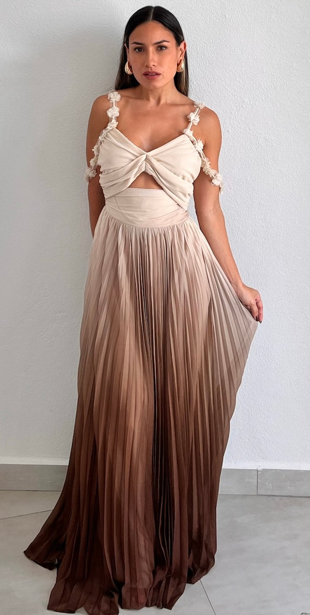 Truly a Beauty Brown Ombré Maxi Dress – Zil boutique