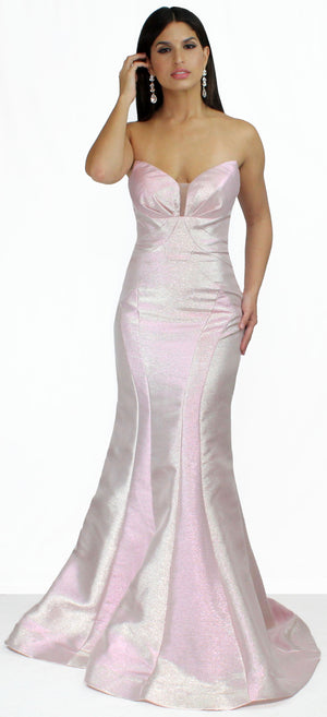 Hold on to Love Opal Pink Formal Gown
