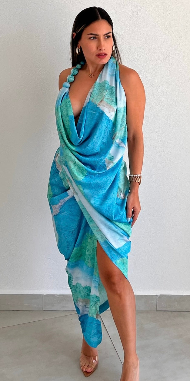 Resort Vibes Print Asymmetrical Midi Dress Zil boutique Resort Vibes Print Asymmetrical Midi Dress Zil boutique
