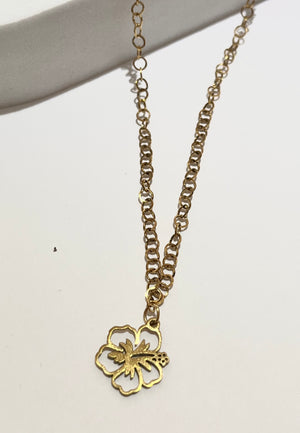 Amapola Gold Necklace