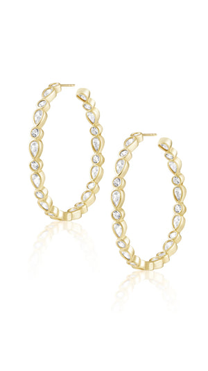 Cassidy Gold Hoops