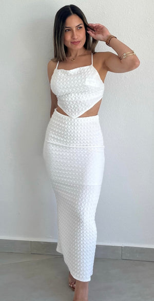 Sunshine Dreaming White Two-Piece Set