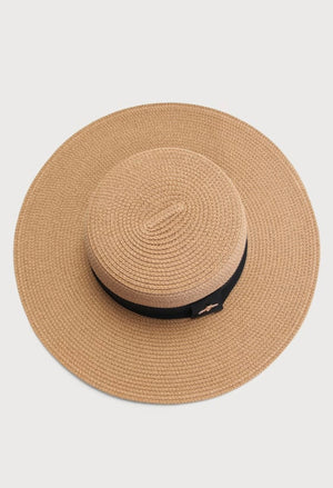 What’s the Buzz Brown Straw Hat