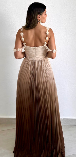 Truly a Beauty Brown Ombr Maxi Dress Zil boutique Truly a Beauty Brown Ombr Maxi Dress Zil boutique