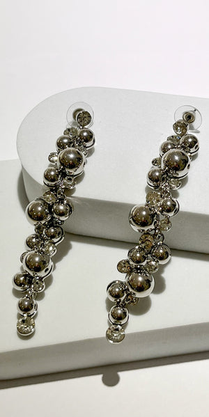 Exclusive Style Silver Drop Earrings