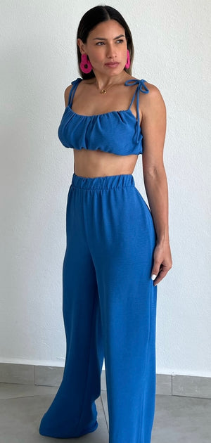 Make My Move in Blue Two-Piece Set