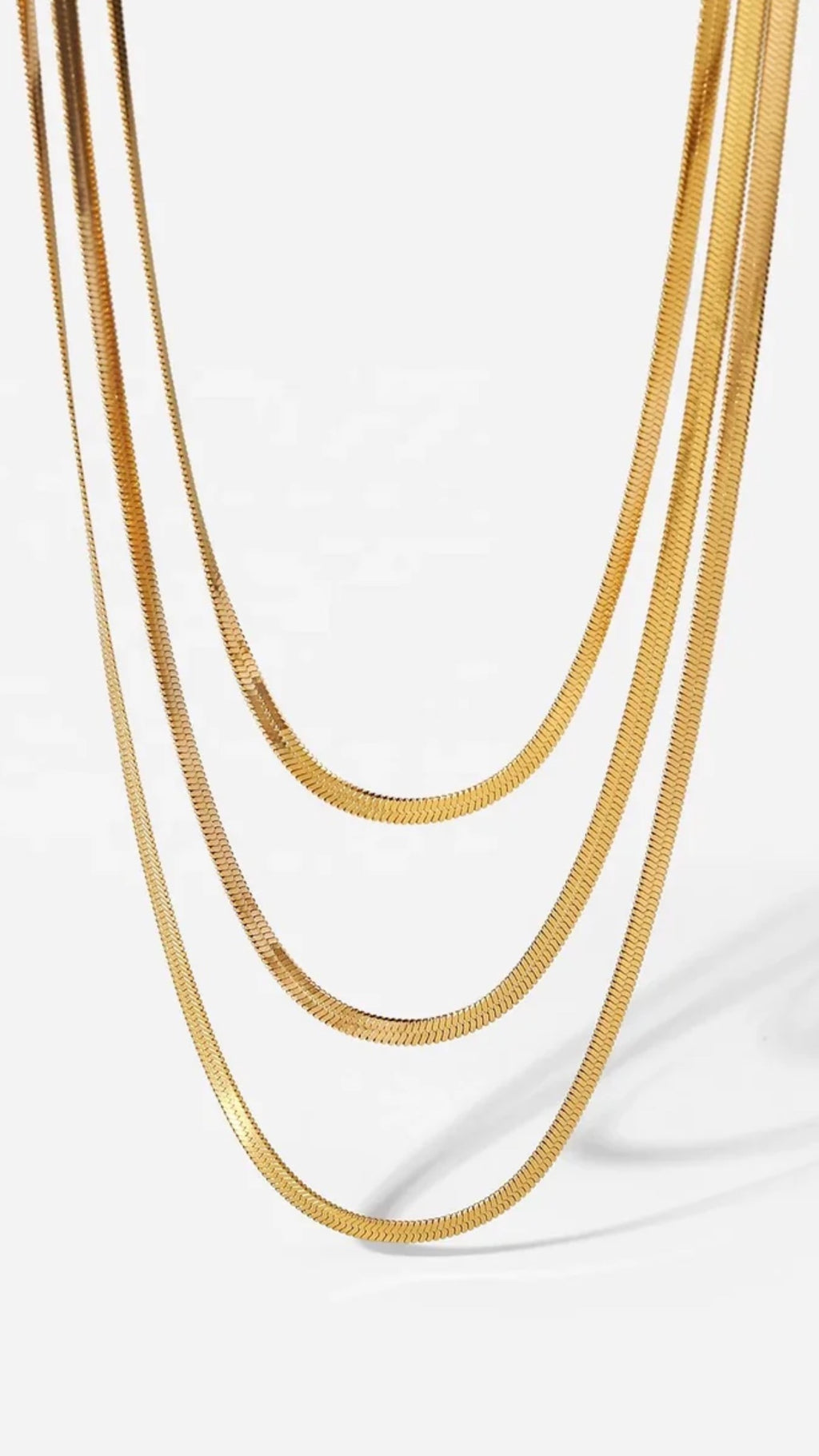 Penelope Gold Multi Layered Necklace