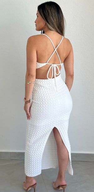 Sunshine Dreaming White Two-Piece Set