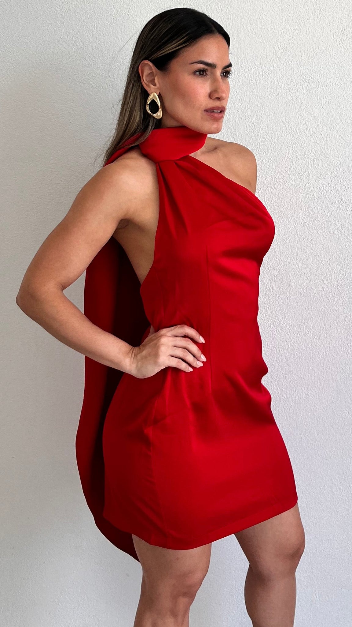 Scarlet Whisper One Shoulder Red Mini Dress – Zil boutique Scarlet Whisper One Shoulder Red Mini Dress – Zil boutique