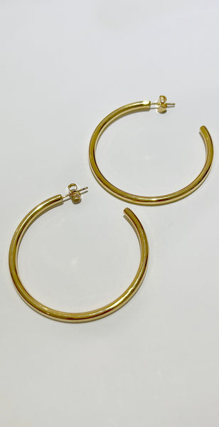 Lulus | Alter Ego Gold Hoop Earrings