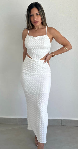 Sunshine Dreaming White Two-Piece Set