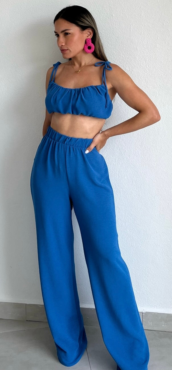 Make My Move in Blue Two-Piece Set