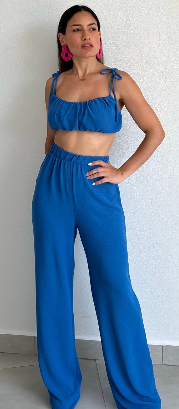 Make My Move in Blue Two-Piece Set