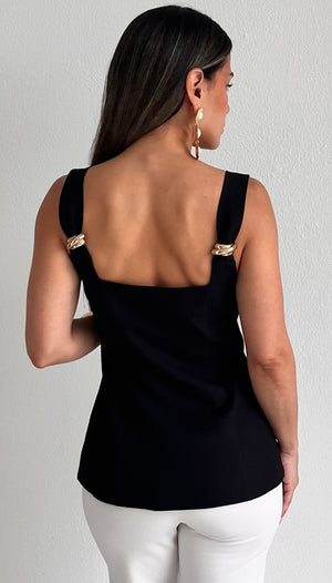 Elevated Impression Black Top
