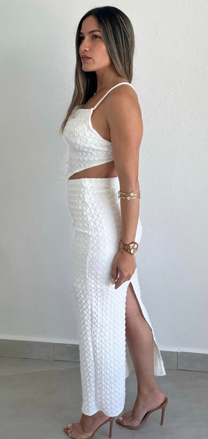 Sunshine Dreaming White Two-Piece Set