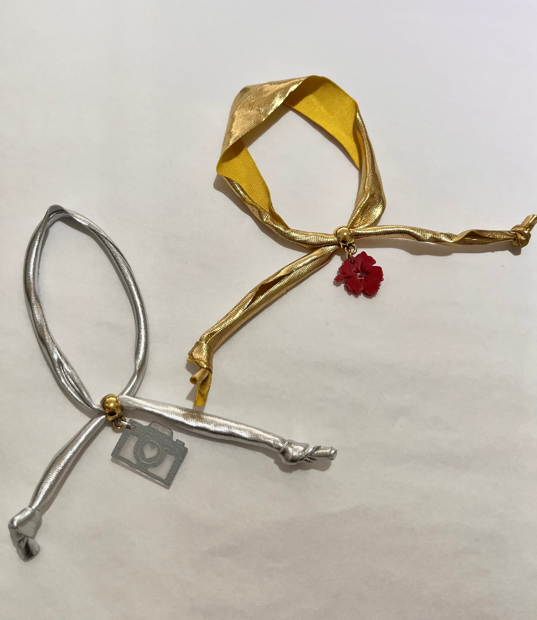 DTMF Charm Red Adjustable Bracelet