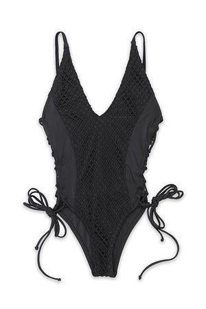 Expedition Fishment One Piece Swimsuit
