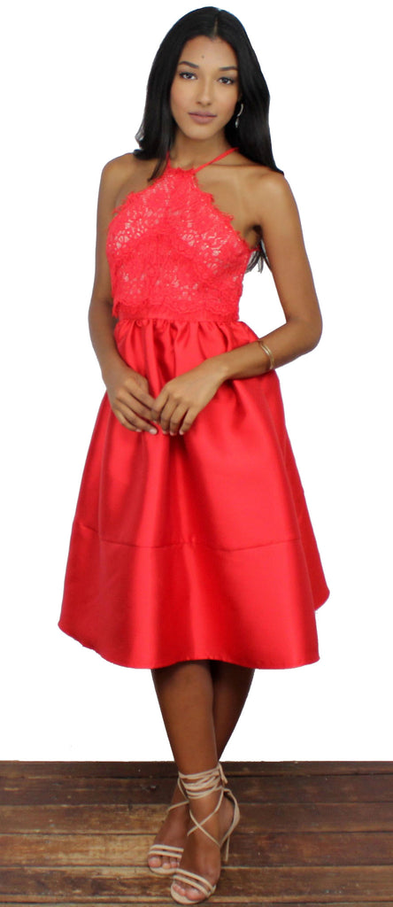 A Moment Like This Red Lace Skater Dress Zil boutique A Moment Like This Red Lace Skater Dress Zil boutique