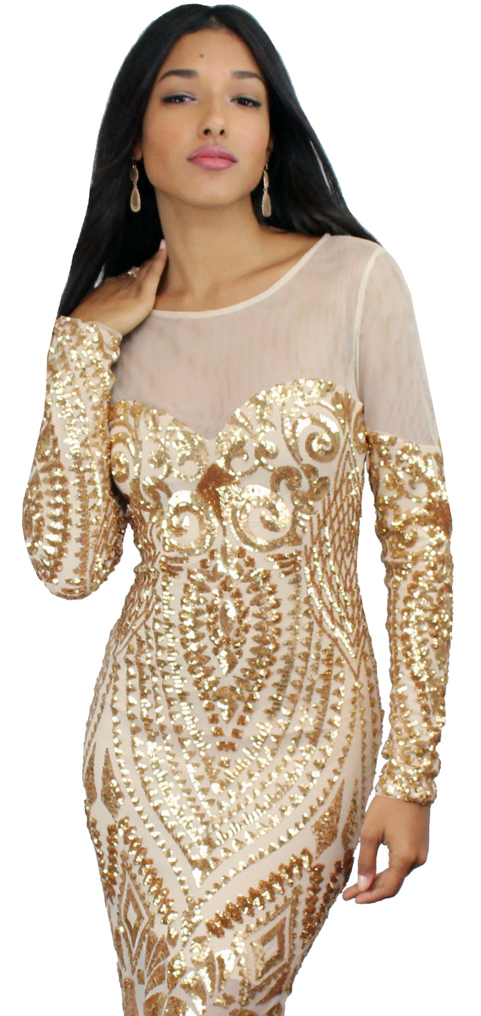 This is the Golden Dress Sequins Midi Dress Zil boutique This is the Golden Dress Sequins Midi Dress Zil boutique