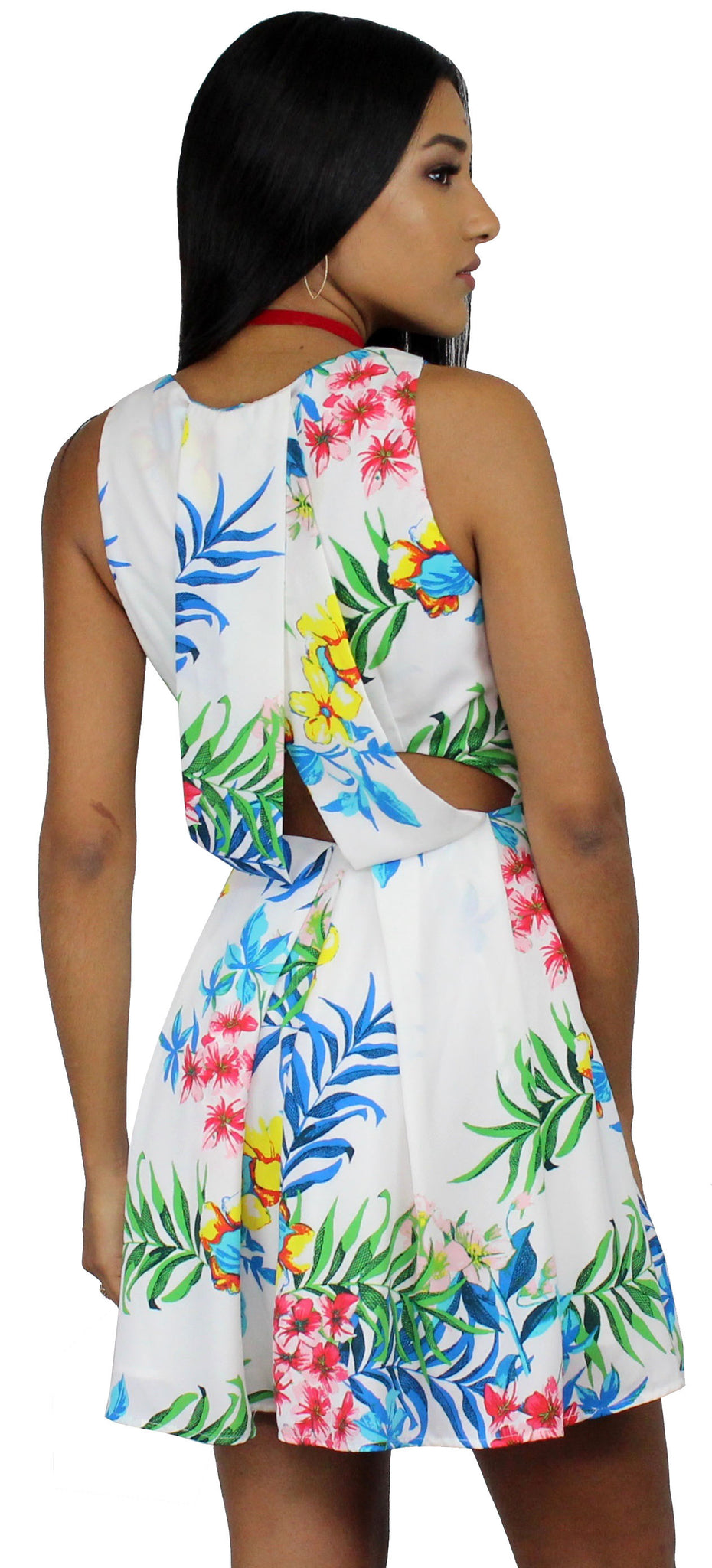 Undiscovered Island Floral Print Dress