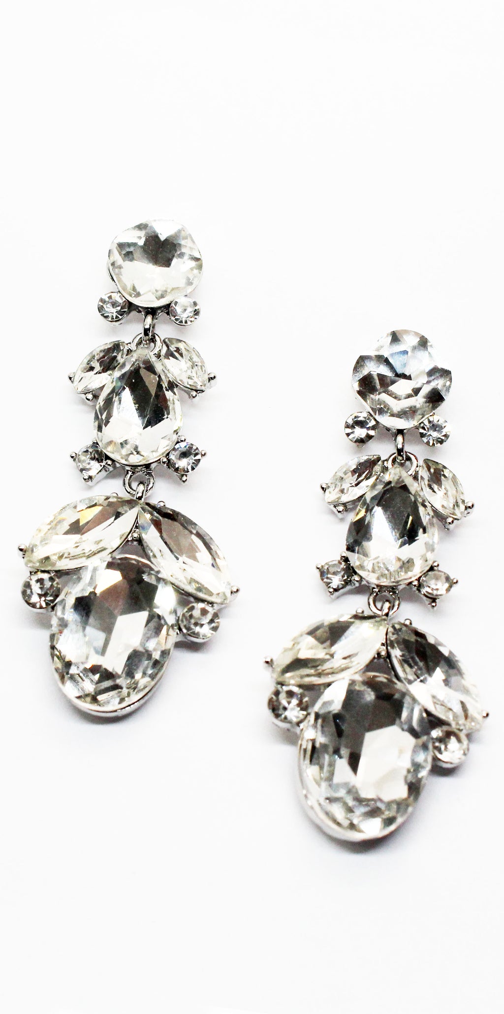 Realized Silver Stones Earrings