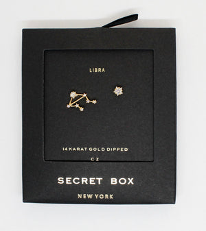 Horoscopes Secret Box Earrings