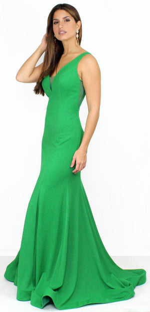 Fall in Love Emerald Mermaid Formal Gown