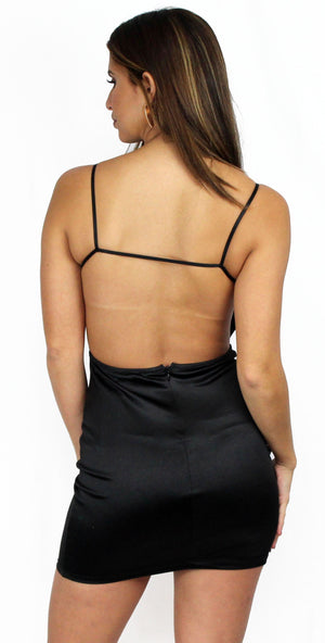 Last Night Backless Bodycon Mini Dress Zil boutique Last Night Backless Bodycon Mini Dress Zil boutique