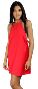 Weekend Game Red Shift Dress