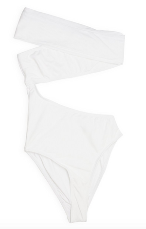 One Destination White One Piece Swimsuit