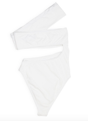 One Destination White One Piece Swimsuit