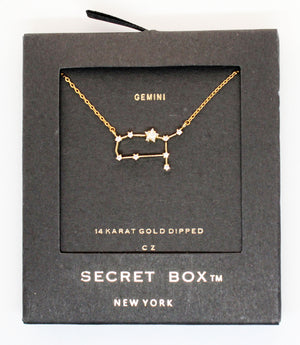 Horoscopes Secret Box Necklace